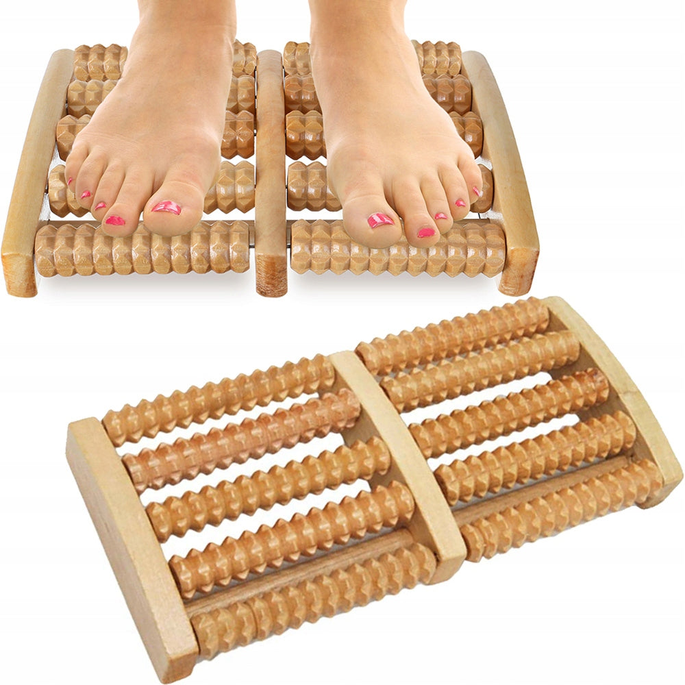 Traditional Foot Massager Wooden Roller Massager Without The Need Electricity Massage Relaxation