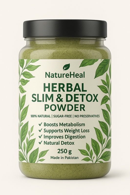 NatureHeal Herbal Slim & Detox Powder – Your natural solution for a healthier