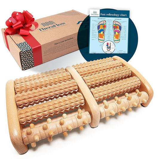 Traditional Foot Massager Wooden Roller Massager Without The Need Electricity Massage Relaxation