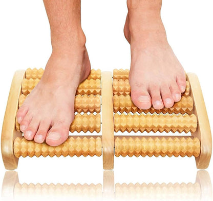 Traditional Foot Massager Wooden Roller Massager Without The Need Electricity Massage Relaxation