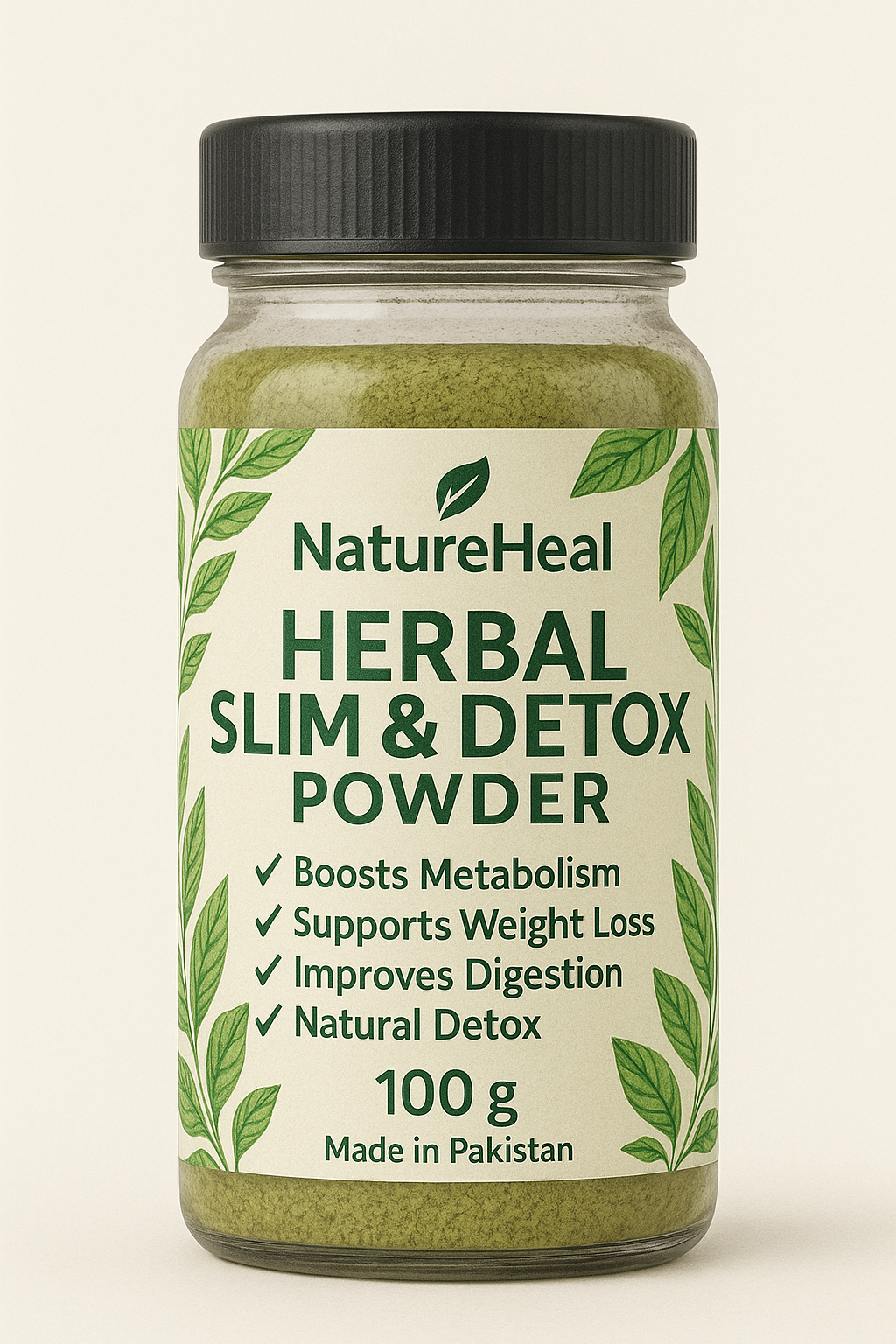 NatureHeal Herbal Slim & Detox Powder – Your natural solution for a healthier